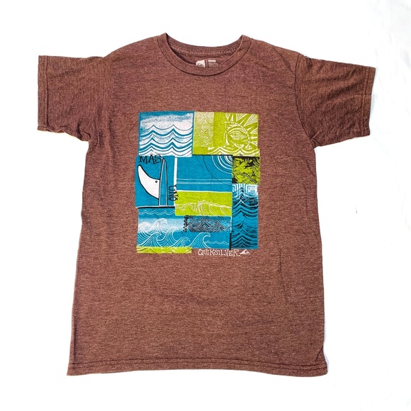 Lot of 2 Quicksilver Men's T-Shirts Size Small - Picture 2 of 10